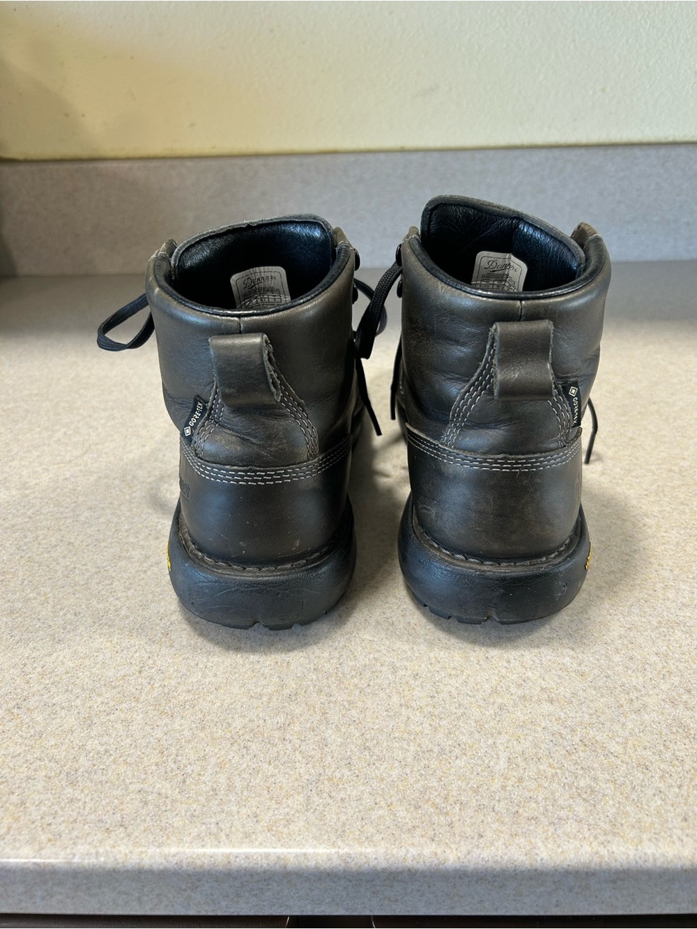 Danner Logger 917 GTX Charcoal Grey Leather Waterproof Hiking Boots Women's 8.5 - Picture 4 of 6